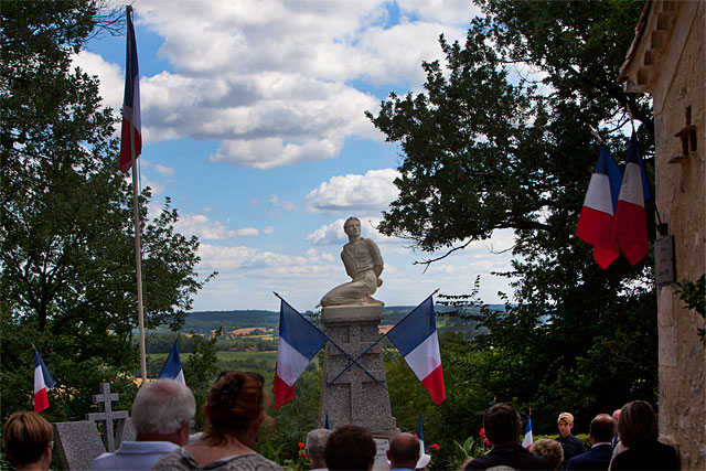 Le souvenir des résistants massacrés le 14 juillet 1944 demeure très douloureux...|Photo © jean-Paul Epinette - icimedia@free.fr Le souvenir des résistants massacrés le 14 juillet 1944 demeure très douloureux...|Photo © jean-Paul Epinette - icimedia@free.fr