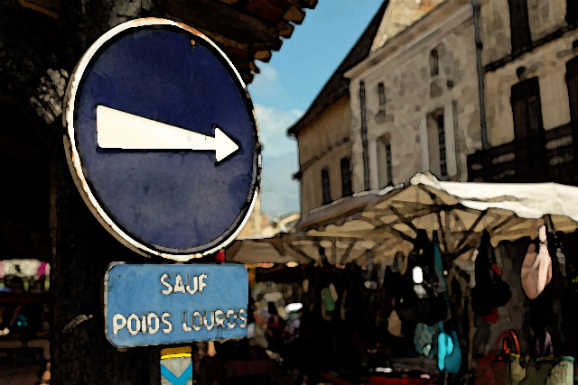 Certaines rues changent de sens de circulation...|Photo © jean-Paul Epinette - icimedia@free.fr Certaines rues changent de sens de circulation...|Photo © jean-Paul Epinette - icimedia@free.fr