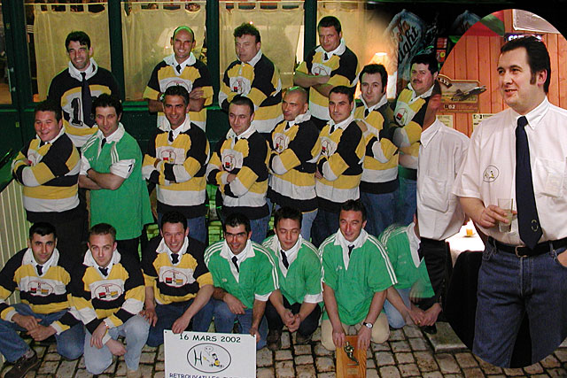 Christophe Bouchillou au milieu de ses potes du rugby.|Archives © Jean-Paul Epinette - icimedia@free.fr Christophe Bouchillou au milieu de ses potes du rugby.|Archives © Jean-Paul Epinette - icimedia@free.fr