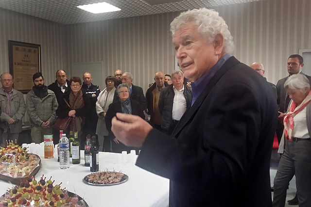 Pierre-Henri Arnstam lors de la cérémonie des voeux 2018...|Archives © Jean-Paul Epinette - icimedia@free.fr Pierre-Henri Arnstam lors de la cérémonie des voeux 2018...|Archives © Jean-Paul Epinette - icimedia@free.fr