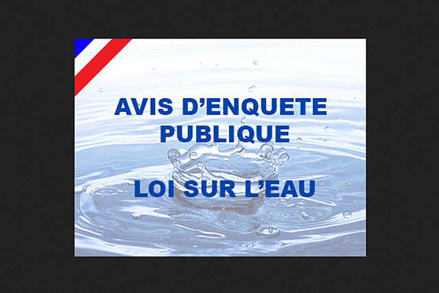 L'enquête publique concernant le bassin du Dropt sera close vendredi à 16h...4ENQUËTE PUBLIQUE|(Photo DR) L'enquête publique concernant le bassin du Dropt sera close vendredi à 16h...4ENQUËTE PUBLIQUE|(Photo DR)