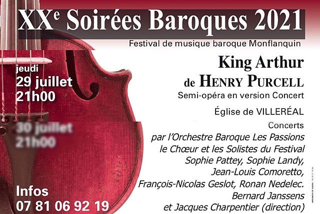 Cet avant-dernier concert des Soirées Baroques 2021 sera gratuit pour les moins de 20 ans...|Illustration (DR.) Cet avant-dernier concert des Soirées Baroques 2021 sera gratuit pour les moins de 20 ans...|Illustration (DR.)