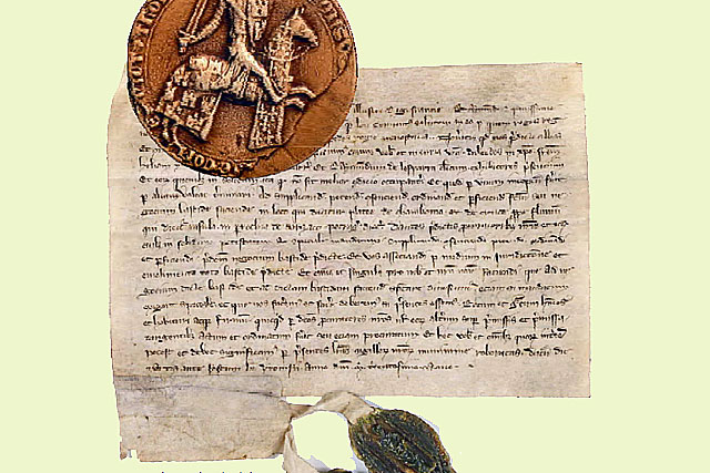 L'acte fondateur donnant naissance à la bastide de Villeréal a été signé le 30 novembre 1267... - | Mémoire de Villeréal, Droits réservés