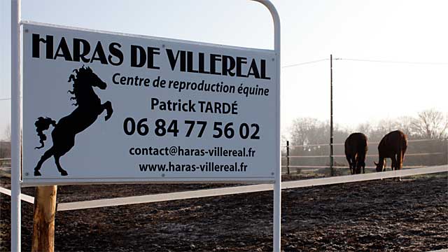 La station des haras nationaux est étroitement liée à l'histoire de Villeréal.|| Photo © Jean-Paul Épinette.